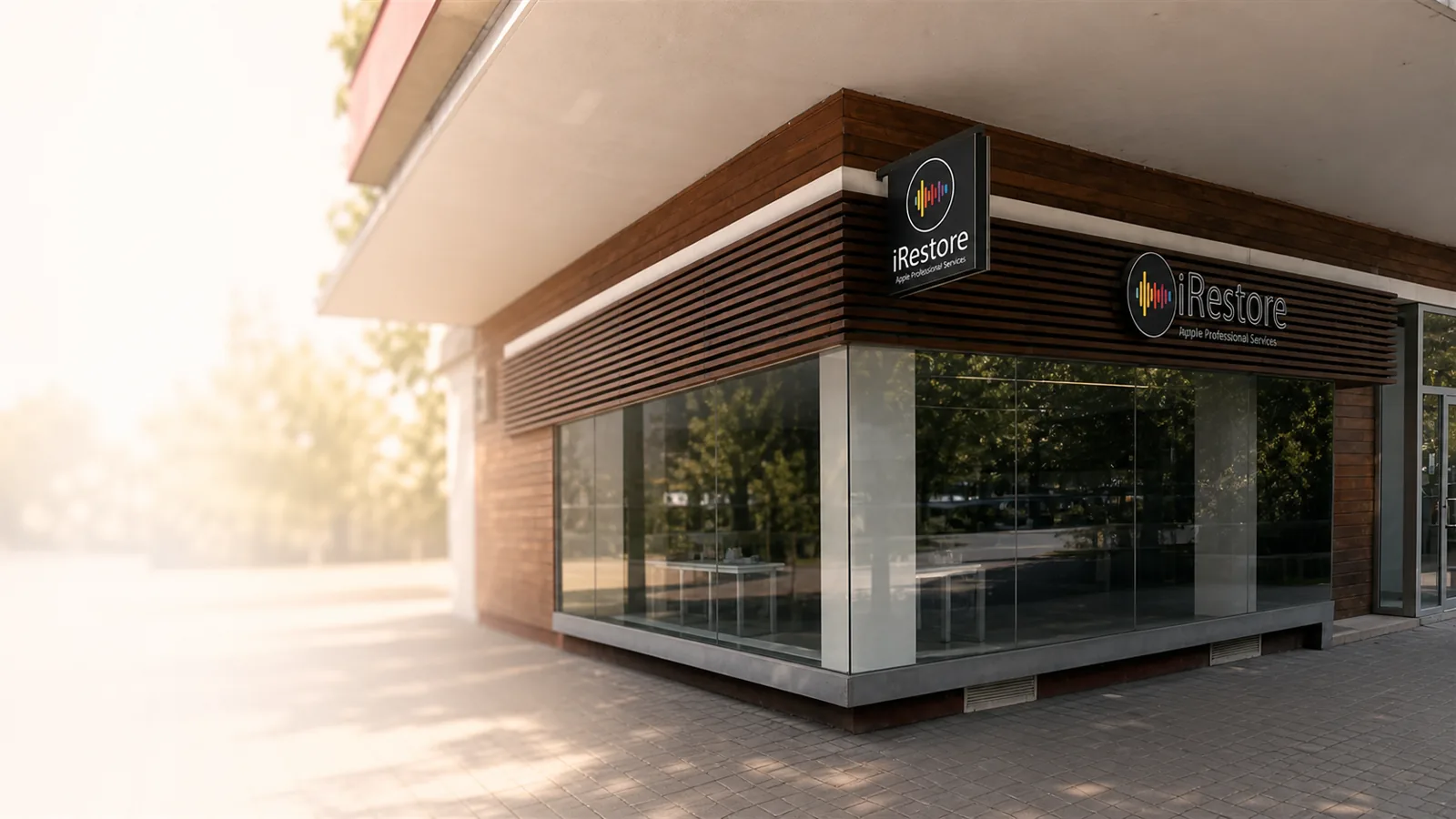 Fațada iRestore din București