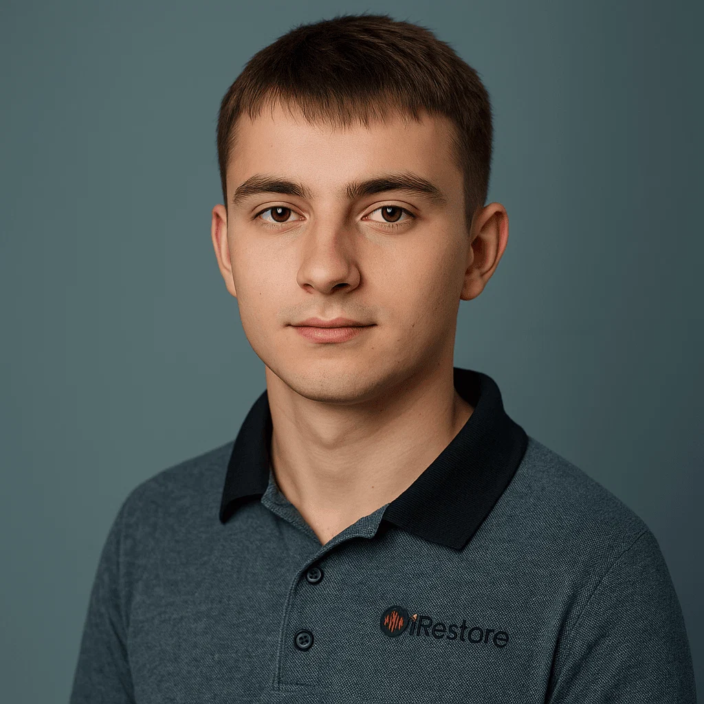 Petru, Manager tehnic la iRestore