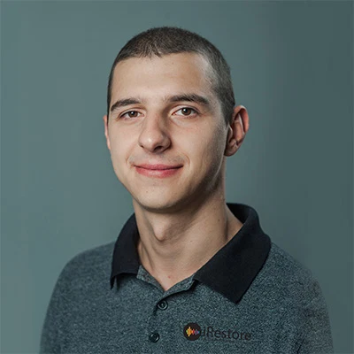 Vitalie, Manager tehnic la iRestore